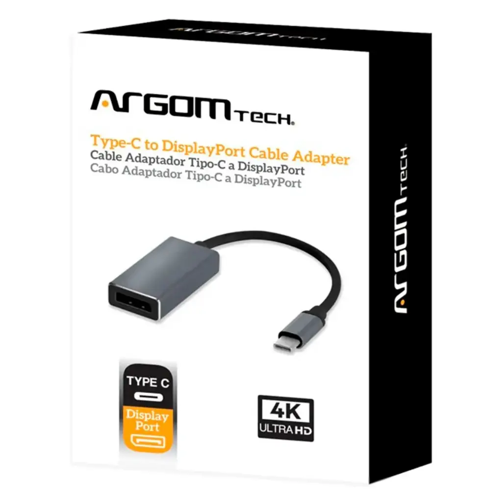 CABLE ARGOM ARG-CB-0061 ADAPTER TYPE-C A DISPLAY PORT 6"/15CM