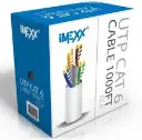 CABLE UTP IME-11340 CAT-6 23 AWG CCA WHITE