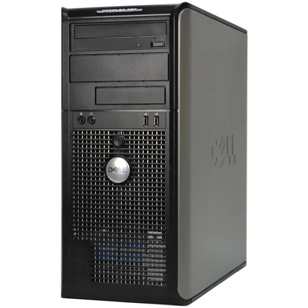 DELL OPTIPLEX 780 CORE 2DUO 4GB RAM + 250GB HDD