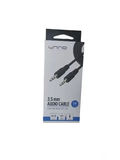 [CAB-NP-DM35F35 3.5] CABLE UNNO DE AUDIO 3.5MM 5FT