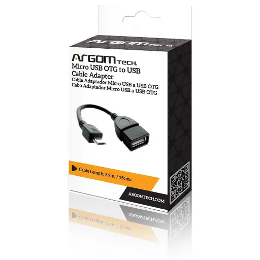 [ACAARG-CB-0051] CABLE ARGOM MICRO USB OTG TO USB ARG-CB-0051