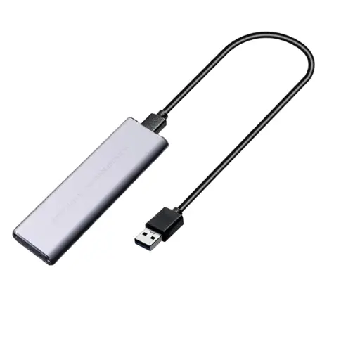 [510011022011536] ENCLOSURE USB 3.01/3.1 M.2 NGFF-NVME HDD DUAL